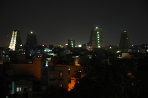 View of Madurai from my room
