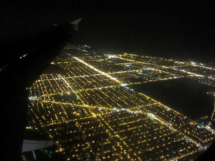 Approaching Chicago