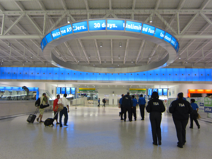 The jetBlue terminal at JFK