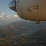 Flying to Jomsom