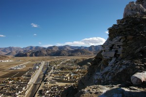 View from the fort