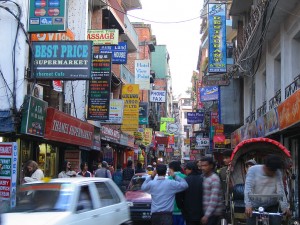 Congestion in Kathmandu