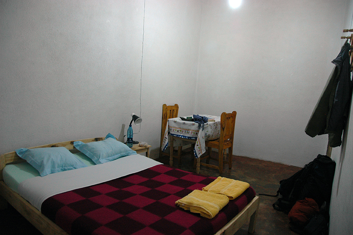 Hotel room in Ansirabe, Madagascar